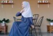 Inilah 5 Tips Padu Padan Gamis Warna Biru yang Wajib Anda Ketahui