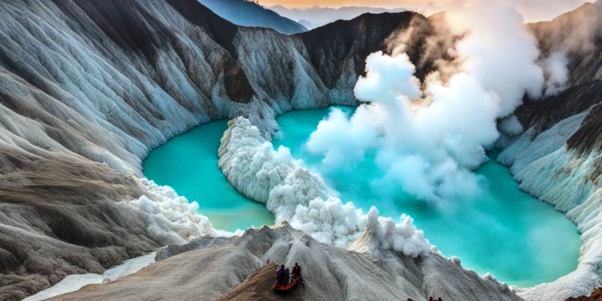 Mengintip Keajaiban Alam Kawah Ijen Pesona Wisata yang Memukau di Bumi Jawa